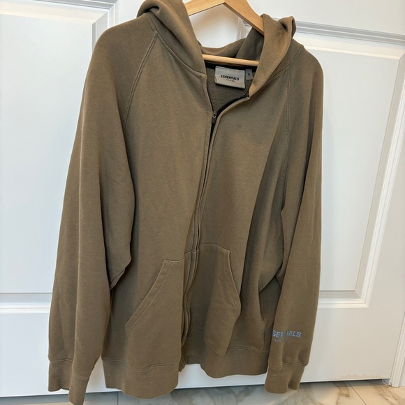 Fear of God Essentials Zip Up Hoodie - Picture 3 of 4
